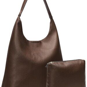 Hobo Bags for Women, Soft Vegan Leather Shoulder Handbags, Slouchy Tote Purses f